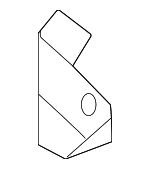 60641T20A00ZZ - Body: Upper Rail Support Bracket for Acura Image