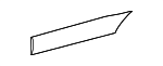 91069008009683 - Body: Center Molding for Mercedes-Benz Image