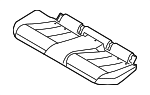 52205A39919 - Body: Seat Cushion Pad for BMW: 330e, 330e xDrive, 330i, 330i xDrive, M340i, M340i xDrive Image