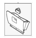 3F2Z1706024AAA - Body: Glove Box Assembly for Ford: Freestar | Mercury: Monterey Image
