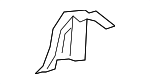 5104218AA - Body: Body D-Pillar Trim Panel for Mopar Image