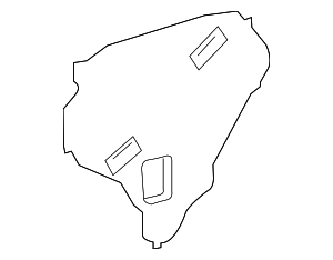 6784212230 - Body: Water Shield for Toyota Image