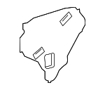 6784112420 - Body: Water Shield for Scion: iM | Toyota: Corolla iM Image