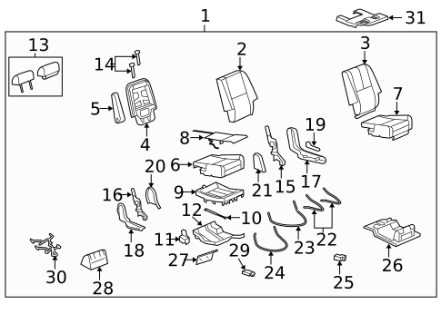 Heated Seats for 2012 Cadillac Escalade #0