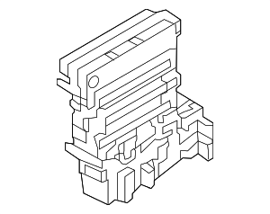 5Q0937615C - Electrical: Fuse and Relay Center for Audi Image