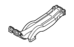PAB85704200 - Body: Center Duct for Porsche Image