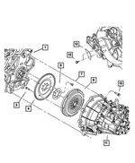 4471933 - Clutch: Drive Plate Backing Plate for Mopar Image