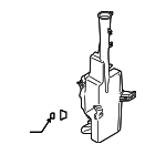 98611S8000 - : Washer Fluid Reservoir for Hyundai: Palisade Image