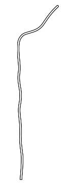 9J70031047 - Body: Windshield Washer Hose for Hyundai Image