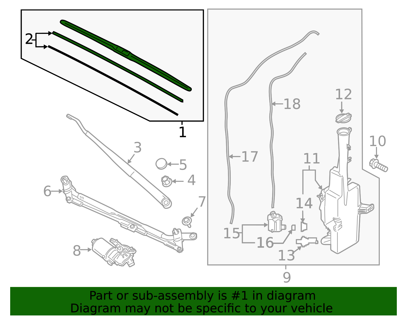 Wiper Blade 98350-L1500 | OEM Parts Quick