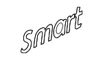 4508170116 - Body: Emblem for Smart Image