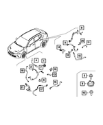 68625472AA - : Coolant Hose for Mopar Image