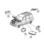 5026863AE - Electrical: Door Module, Left for Mopar Image image