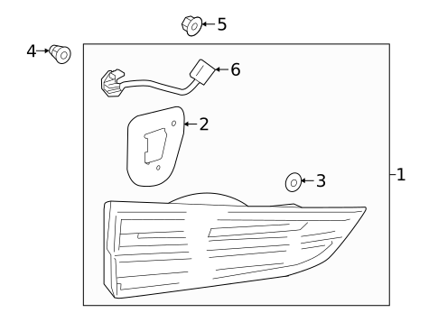 Backup Lamps for 2023 Lexus RC300 #0