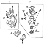 72020AA062 - : Blower Assembly for Subaru Image