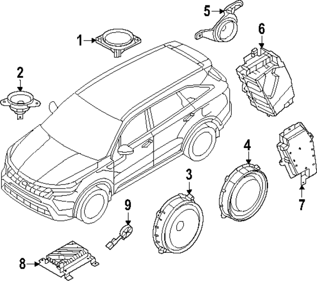 96370P2250 - : Radio Amplifier for Kia Image