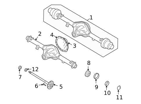 Bearings for 1998 Chevrolet Express 2500 #0