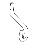 162610D102 - Cooling System: By-Pass Hose for Toyota: Corolla, Matrix Image
