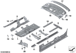 41007487126 - Bodywork: Bracket for Transmission Mount for BMW Image