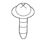 W20164999 - Steering: Lower Column Cover Retainer Screw for Mazda: 3, 5, 6, CX-3, CX-30, CX-5, CX-7, CX-70, CX-9, Millenia, MPV, MX-30 EV, MX-5 Miata, Protege, Protege5 Image