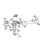 Egr Valve To Intake Plenum Tube