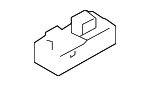 254111VX0A - Body: Window Switch for Nissan: Cube, Micra, Pathfinder, Rogue Select, Versa, Versa Note Image