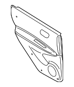 82900JM00A - Body: Door Trim Panel for Nissan: Rogue, Rogue Select Image