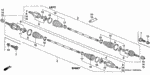44319S71300 - Chassis: SET-RING (24X1.6) for Honda Image