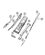 7MK802X7AD - Interior Trim: Side Trim Panel for Mopar Image