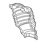 18120RCAA00 - Exhaust: Manifold Cover for Acura: MDX, RL, TL Image