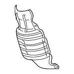 18121RCAA00 - Exhaust: Manifold Cover for Acura: MDX, RL, TL Image