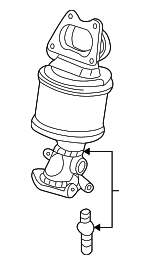 18290RJAA00 - : Exhaust Manifold for Acura Image