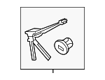 815213NA00 - Body: Cylinder &amp; Keys for Hyundai Image
