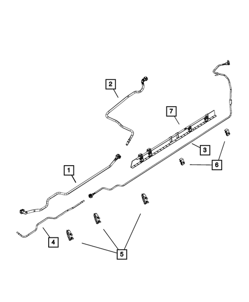 Fuel Lines and Tubes for 2021 Ram 1500 #3