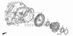 41100RPF000 - Transmission - Manual: DIFFERENTIAL for Honda Image