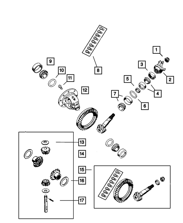 4761676 - : Ring And Pinion Gear Kit for Mopar Image