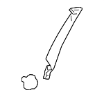 6766312031 - Body: Frame Trim for Toyota Image