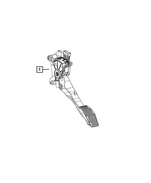 Accelerator Pedal for 2018 Jeep Compass #0