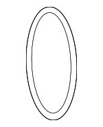 9A711549900 - Engine: Element Seal for Porsche: 911, Cayenne, Panamera Image