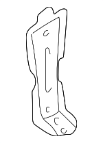 53711S04J51 - Steering: Reservoir Bracket for Honda: Civic, CR-V Image