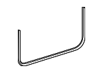 21769700005F01 - Body: Weather-Strip On Body for Mercedes-Benz Image