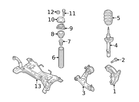Suspension Components for 2006 Mazda 5 #0