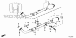 365375A2A00 - Electrical/Exhaust/Heater/Fuel: STAY, SENSOR HARNESS (B) for Honda Image