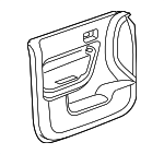 20777765 - Body: Door Trim Panel for Hummer: H3, H3T Image