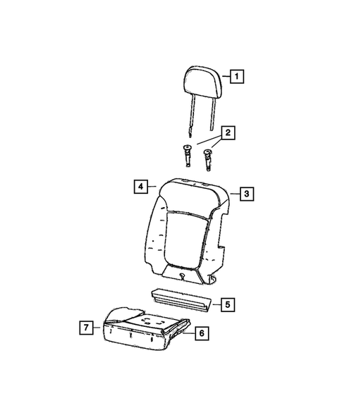 Front Seats - First Row for 2022 Jeep Renegade #11