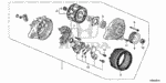 31101R1AA01 - : Rotor Assembly for Honda Image