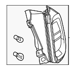 68656420AA - Electrical: Tail Lamp Assembly for Mopar Image