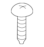 1244205203 - Body: Door Trim Panel Screw for Hyundai Image