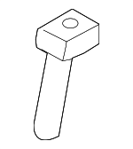 BP4K881G902 - Body: Headrest Guide for Mazda: 3, CX-7, CX-9 Image