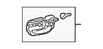 6920504040C0 - Body: Handle, Inside for Toyota: Tacoma Image